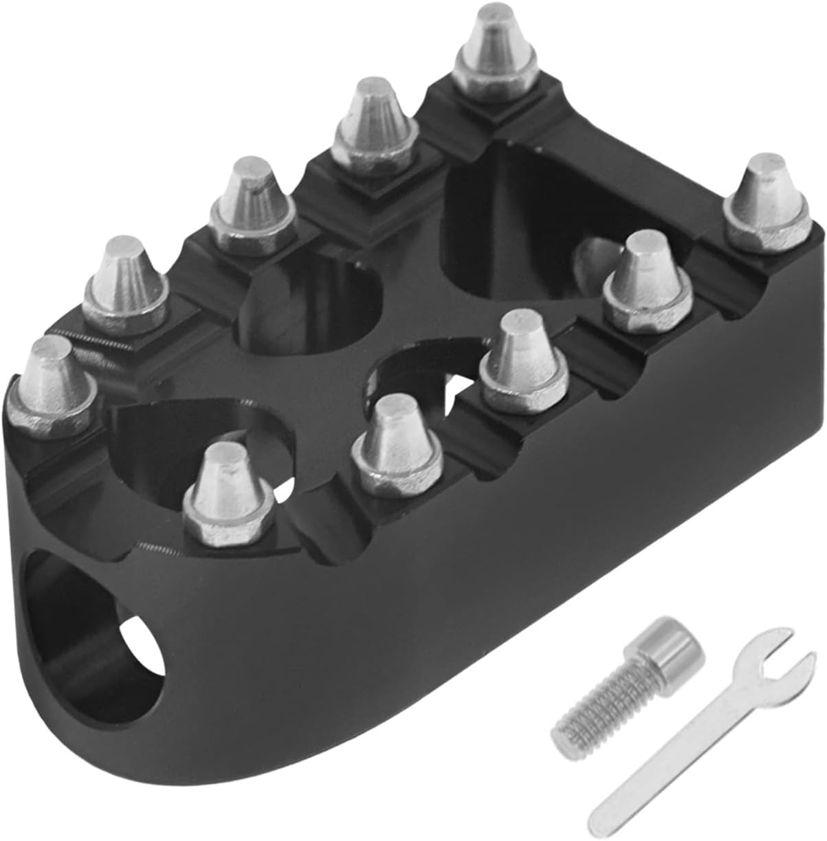 Motorcycle Gear Shifter Peg MX Style Shift Peg Anti-Skid Foot Pegs Fit for Harley Touring FLHX Softail Dyna Sportster XL Black image number 5