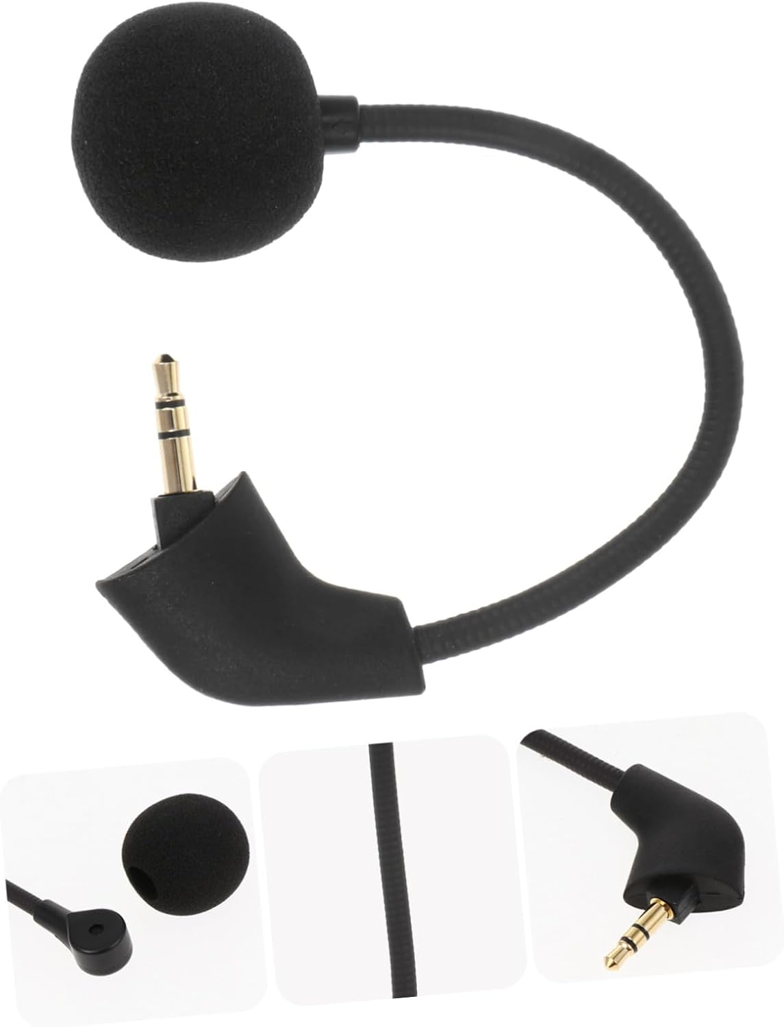 Yardenfun Wired Computer Headset Microphone with Noise Reduction for Pc Gaming and Webcast, Over-Ear Gaming Headphones with Built-In Mic for Online Lectures and Communication image number 1