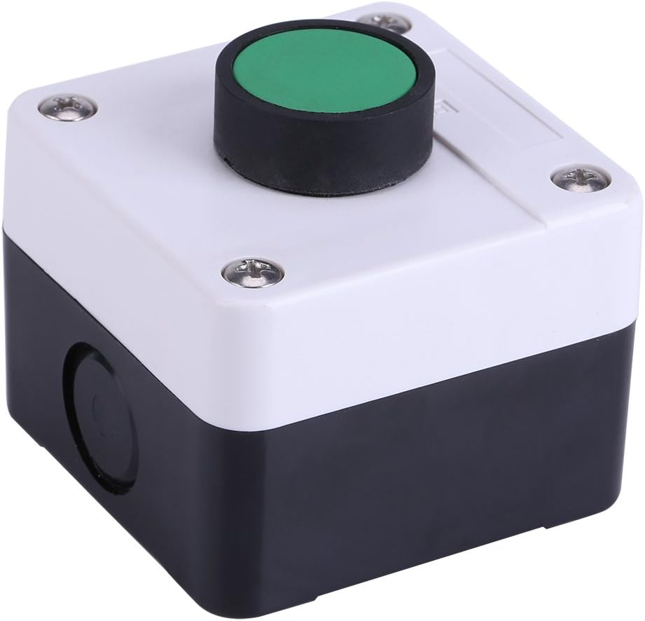 Button Switch Box - One Button Control Box IP54 Weatherproof Green Push Button Exit Button Automatic Gate Opener image number 5