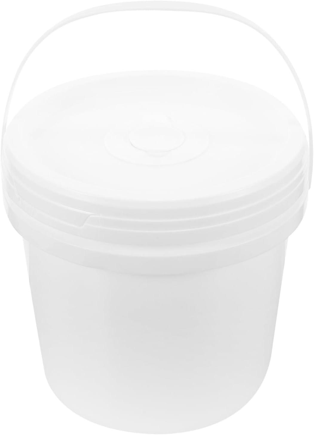 TIDTALEO Refillable Wet Wipes Dispenser Bucket 5L round Wipe Container Lid for Baby and Car Use Reusable Plastic Holder image number 5