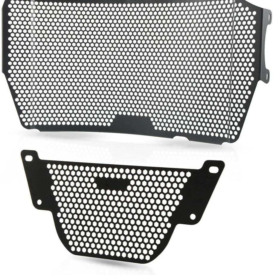 VEAEKNCFCB for D&UCATI for Monster 1200 S R 25 Anniversario 2020-2023 Motorcycle Radiator Grill Guard Grille Cover Protection Part Motorcycle Radiator Guard Engine(B)