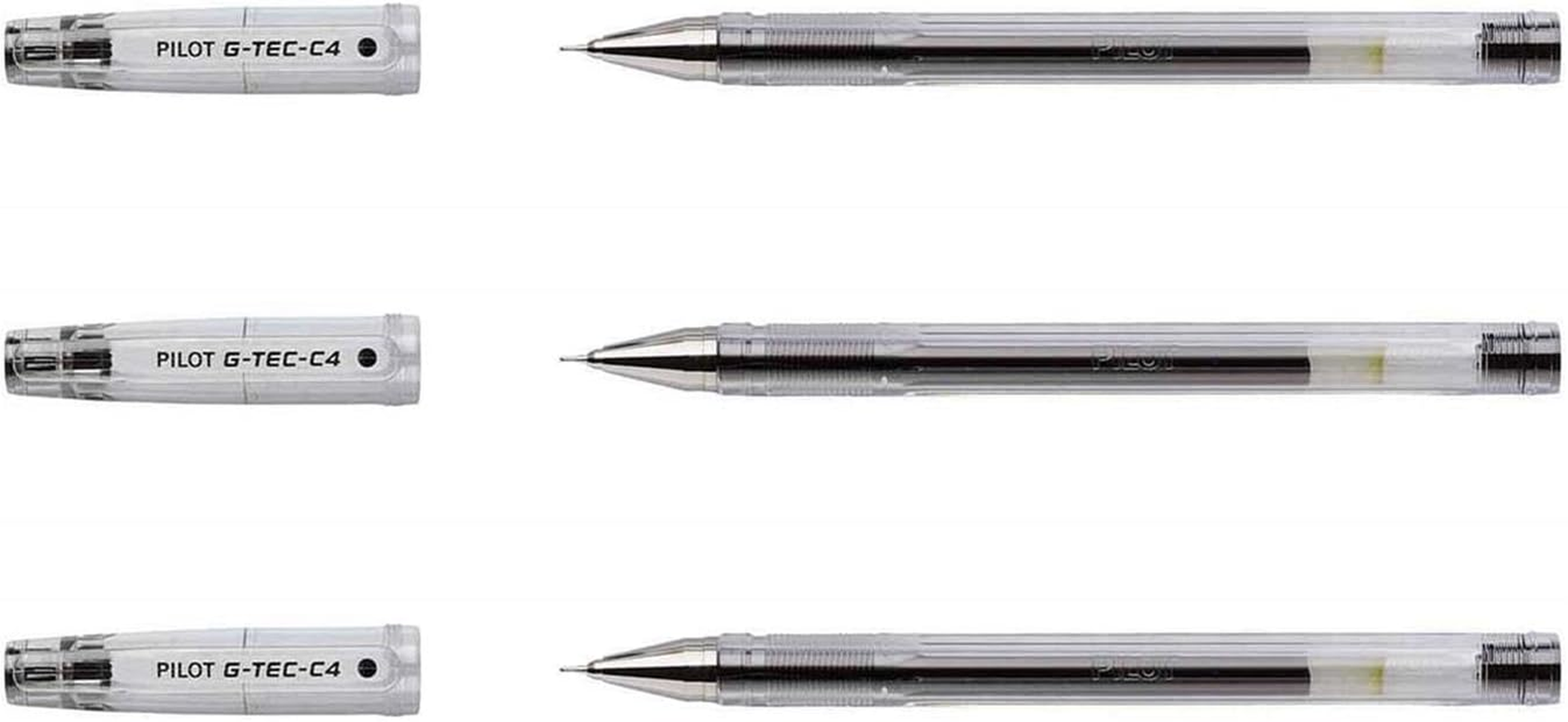 Pilot G - Tec C4 Gel Microtip Rollerball 0.4 Mm (Single Pen) - Black