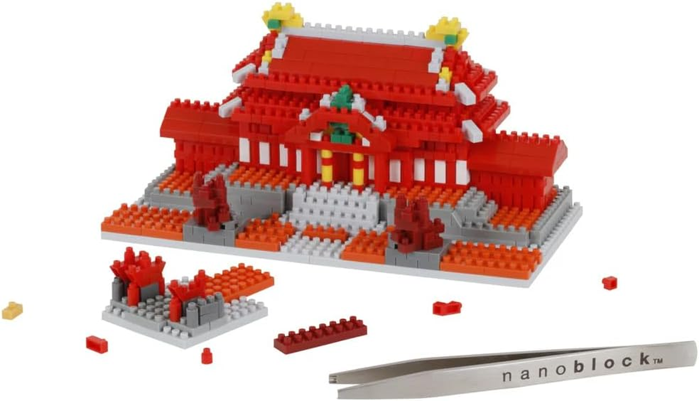 Kawada NBM-030 Nanoblock Shuri Castle image number 6