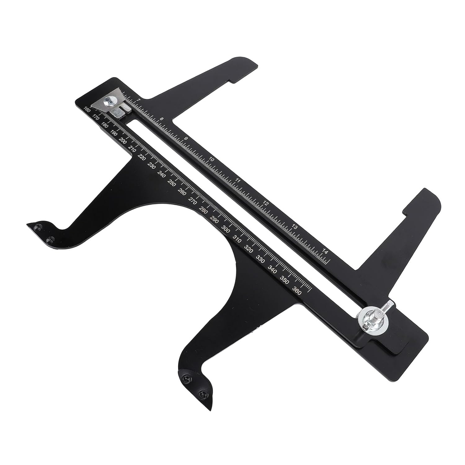 Brake Resetting Tool Brake Drum Measuring Tool 6.5-14.25In Stainless Steel for Rear Drum Brake Pad Parking Handbrake Rotor Reset image number 5