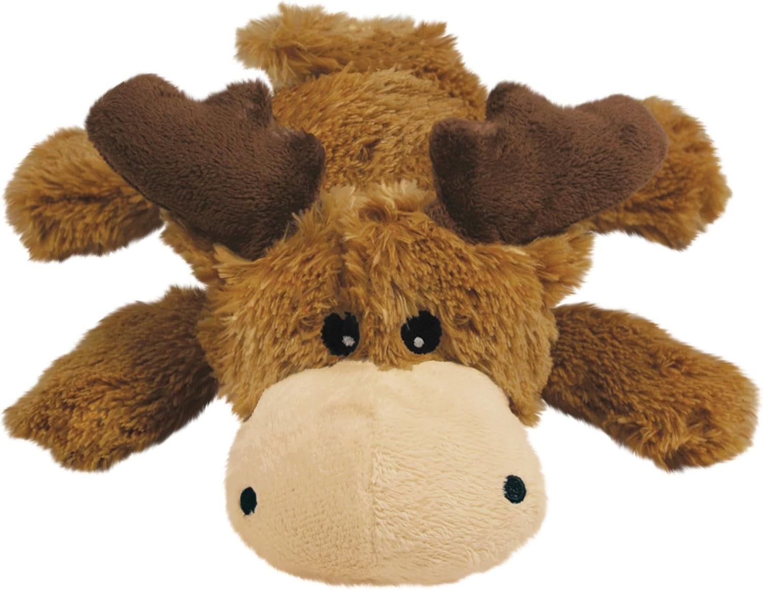 Kong Cozie Marvin the Moose Plush Dog Toy, X-Large, Brown image number 6