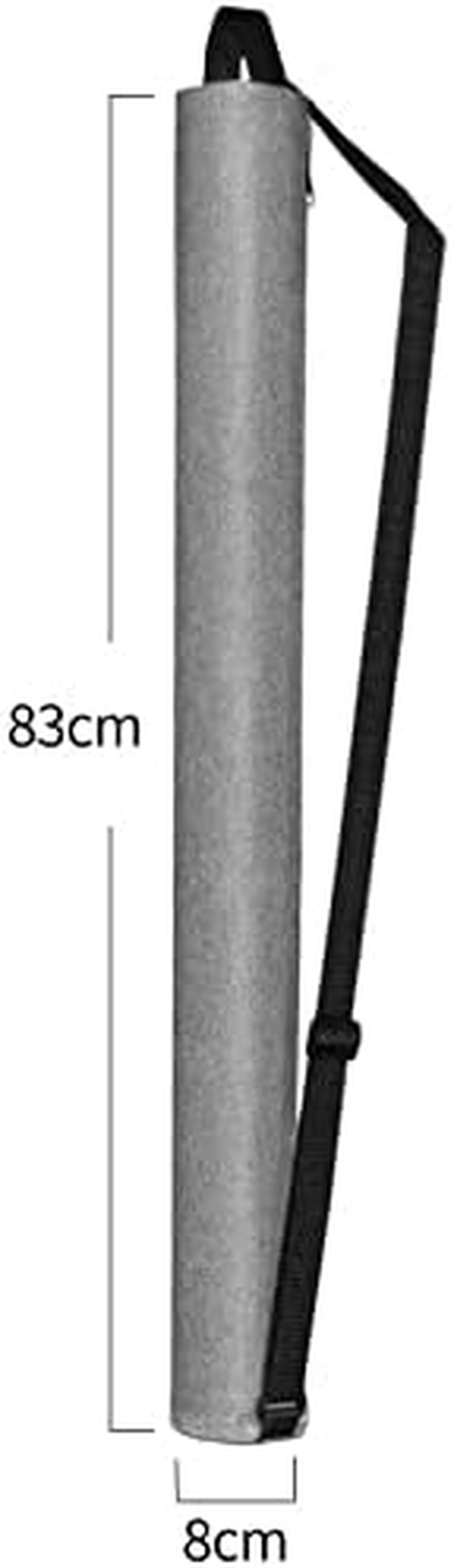 7-Can Golf Beer Cooler Sleeve, Insulated Leakproof Sling with Adjustable Shoulder Strap, Keeps Canned Beverages Cold - Grey image number 4