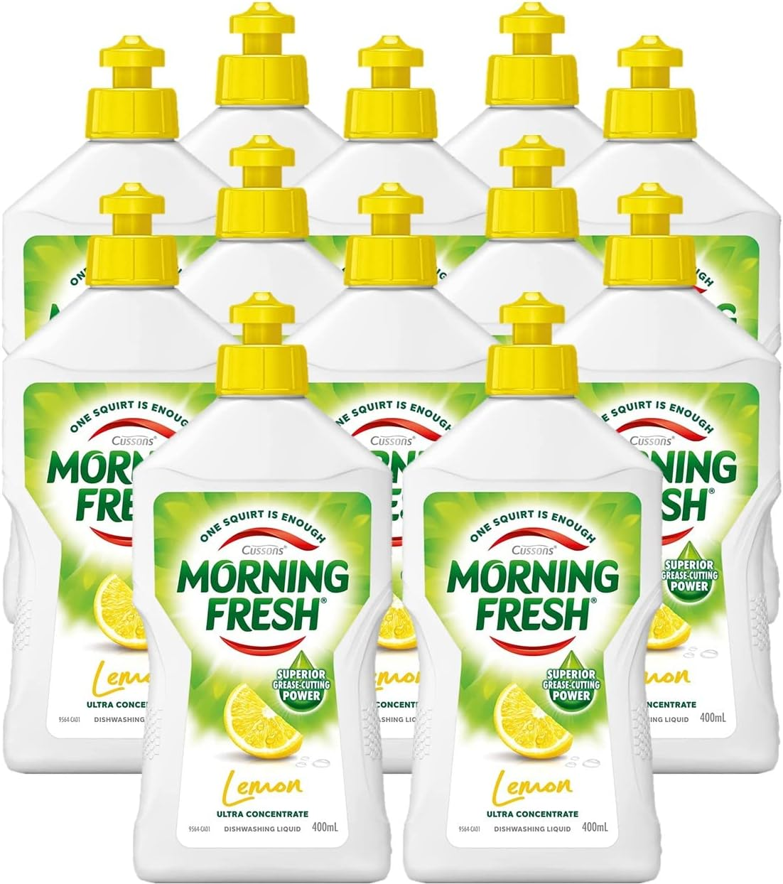 Morning Fresh Lemon Dishwashing Liquid 400 Ml (Pack of 12) image number 3