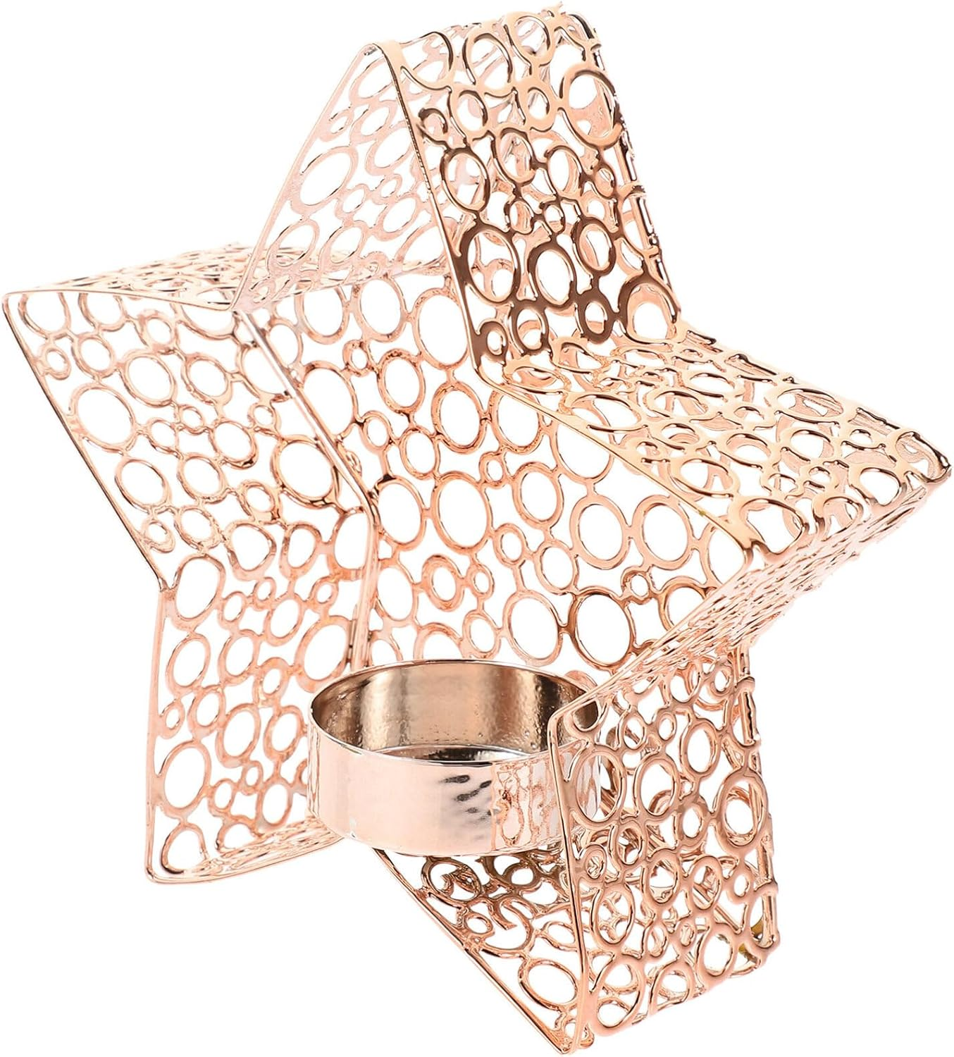 SUPVOX Tealight Candle Stand Portable Desktop Candlesticks Home Decor for Holiday Dinner Party image number 6