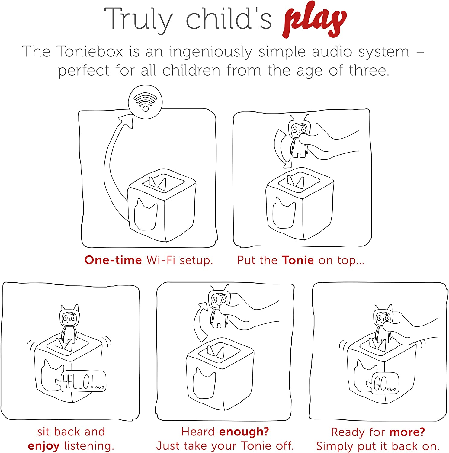 Tonies Catboy Audio Toy Figurine from PJ Masks image number 4