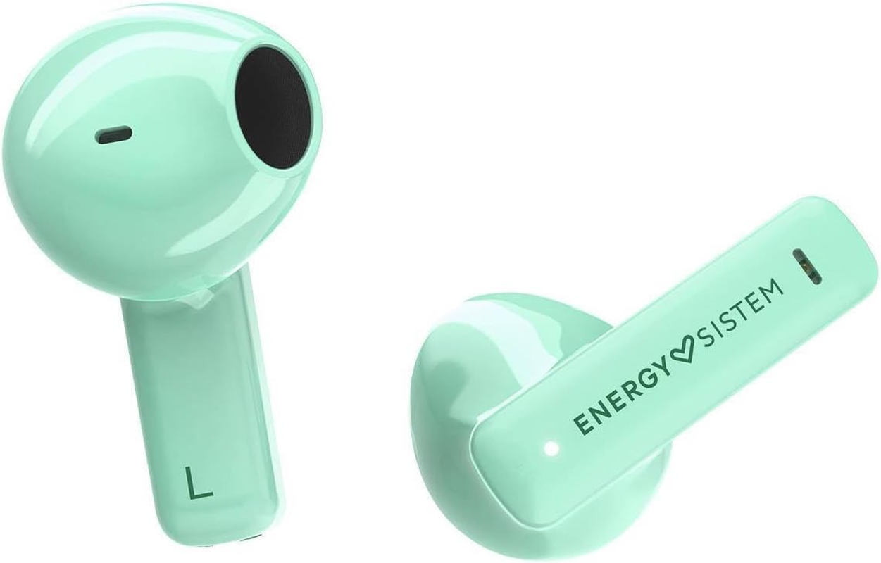 Energy Sistem Streetmusic True Wireless Headphones (Recycled Plastic, 20 Hours Battery Life, Compact Design, 13 Mm Driver, Microphone, Voice Assistant) image number 6