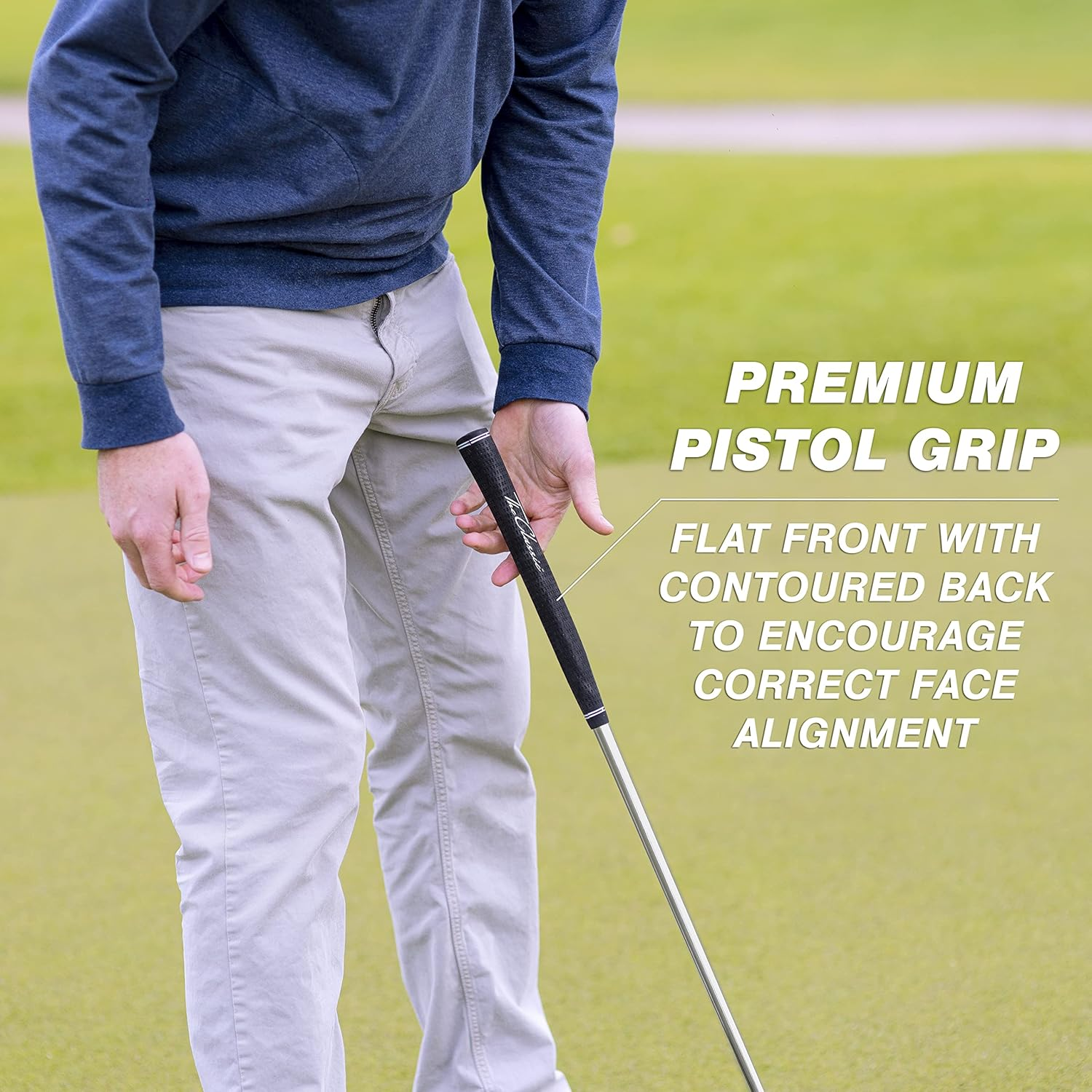 Gosports Classic Golf Putter, Choose between 2 Way or Blade Putter - 35" Length with Premium Grip