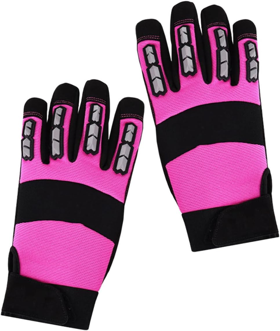 BESPORTBLE Puncture and Wear-Resistant Gloves for Gardening Outdoor Planting and Household Tasks Womens Work Gloves High Visibility and Material image number 2