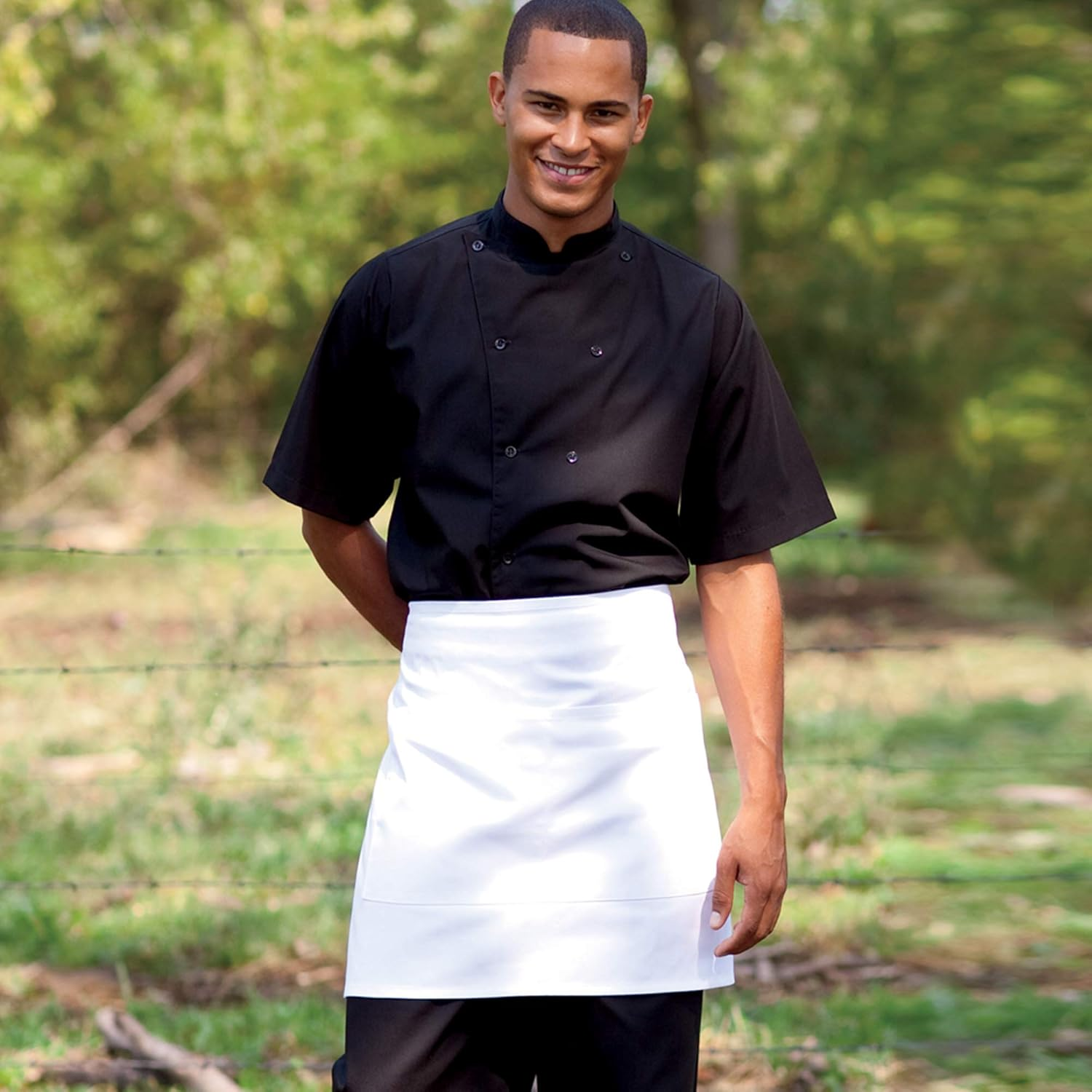 Uncommon Threads Unisex Half Waist Apron - Hunter image number 6