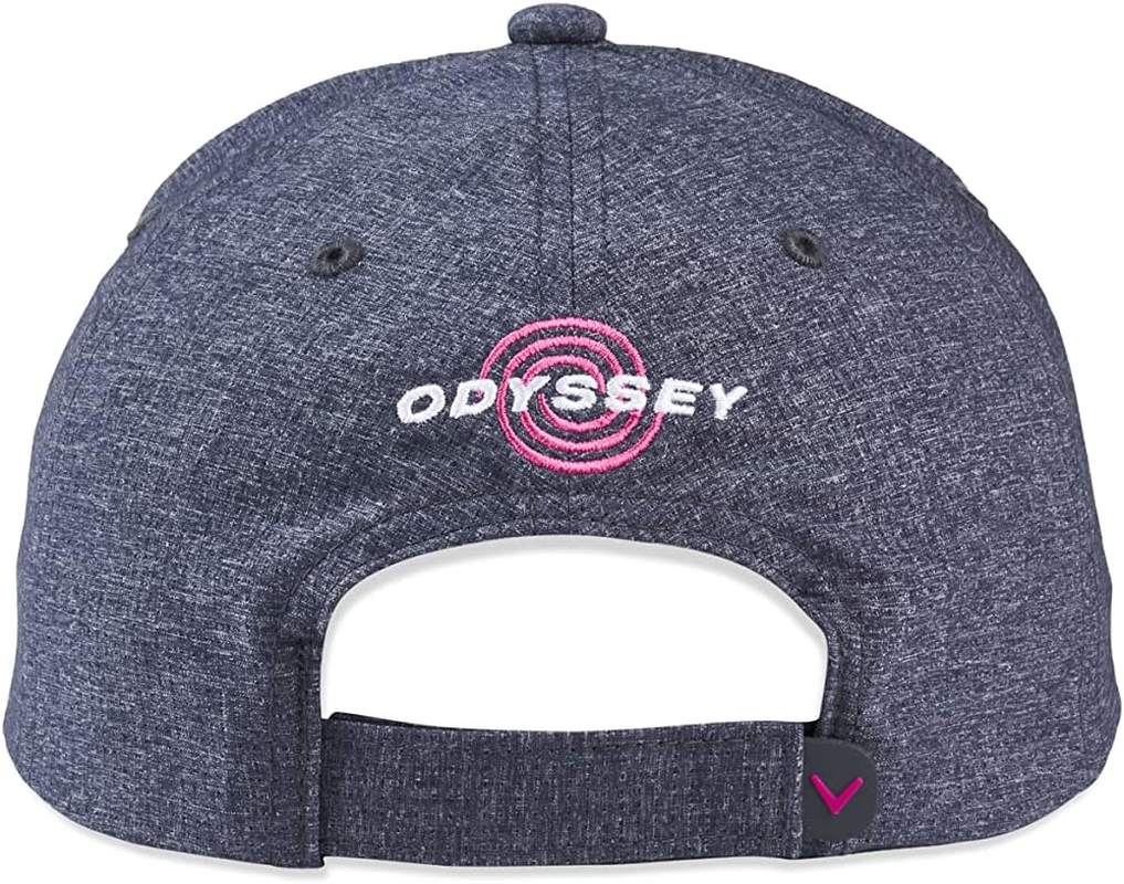 Callaway Men'S Hw Cg Tour Perf No Logo 22 Cap - Black Heather/Pink image number 6