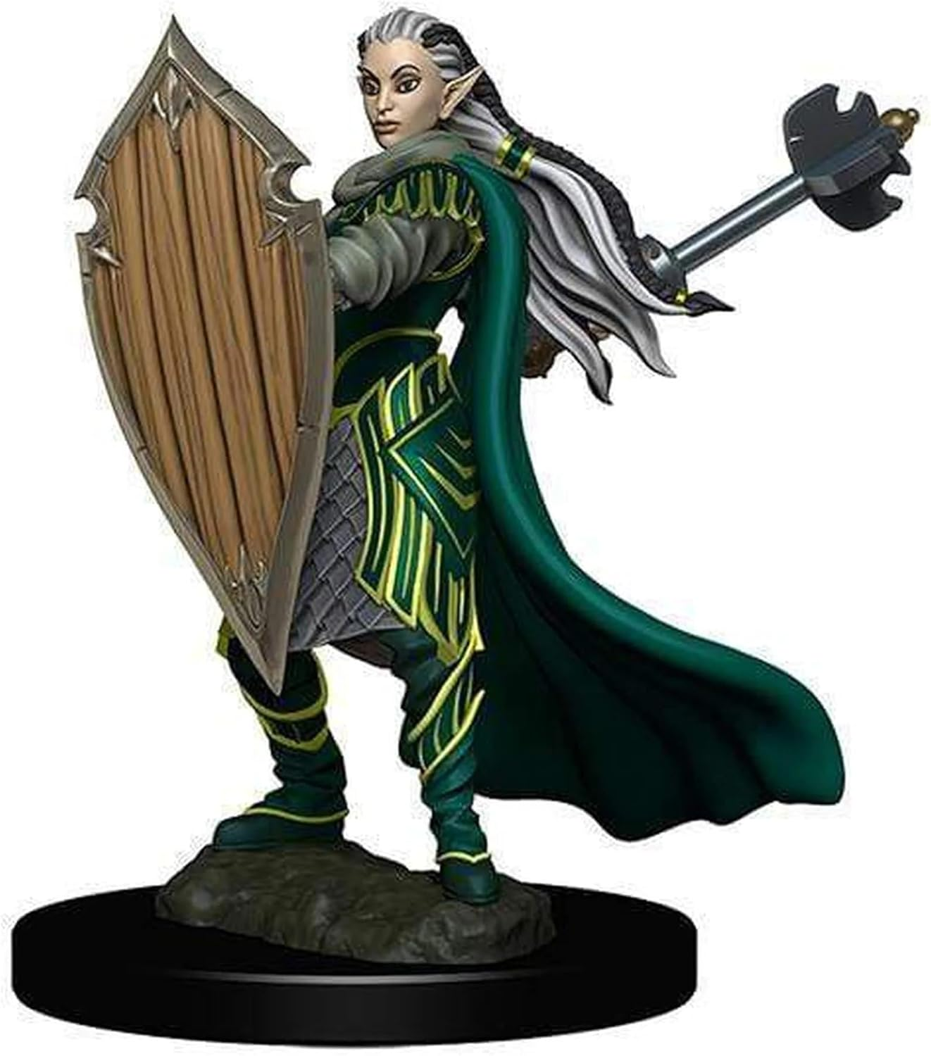 Dungeons & Dragons - Premium Elf Paladin Female Miniature image number 2