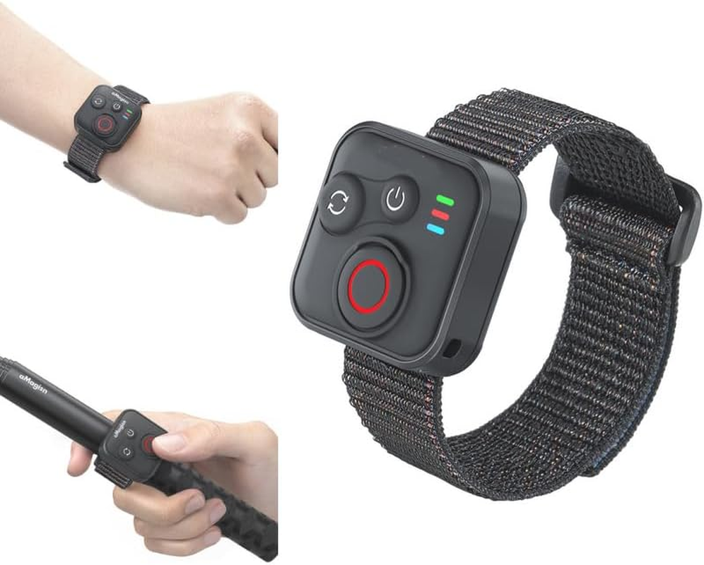 Coyktonty GPS Bluetooth Remote Control for INSTA360 X5 X4 X3 X2/Ace Pro2/Ace Pro/Ace/Go 3S/GO 3/ONE RS/ONE R/Gopro Series,Wireless 50M Remote Control Range