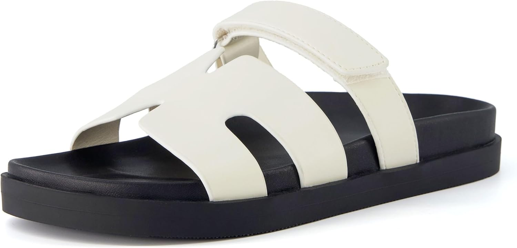 CUSHIONAIRE Women'S Estate Footbed Sandal with +Comfort