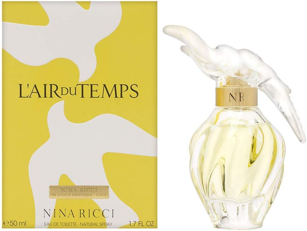 Nina Ricci L'Air Du Temps Eau De Toilette Spray for Women 50 Ml