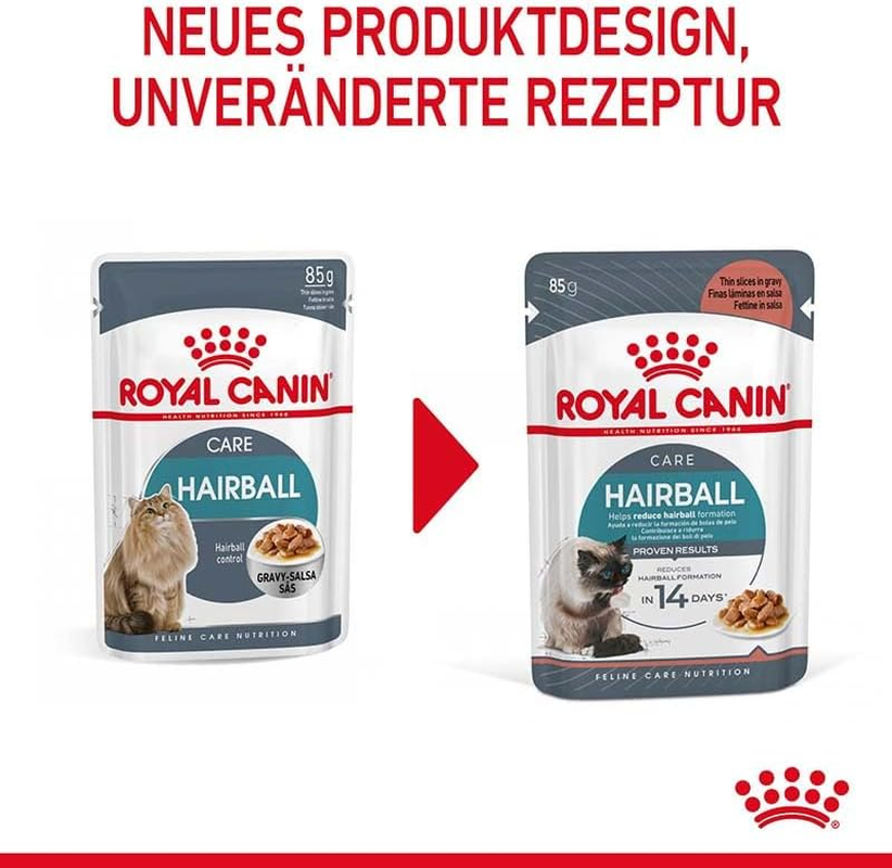 Royal Canin Hairball Care in Gravy image number 1