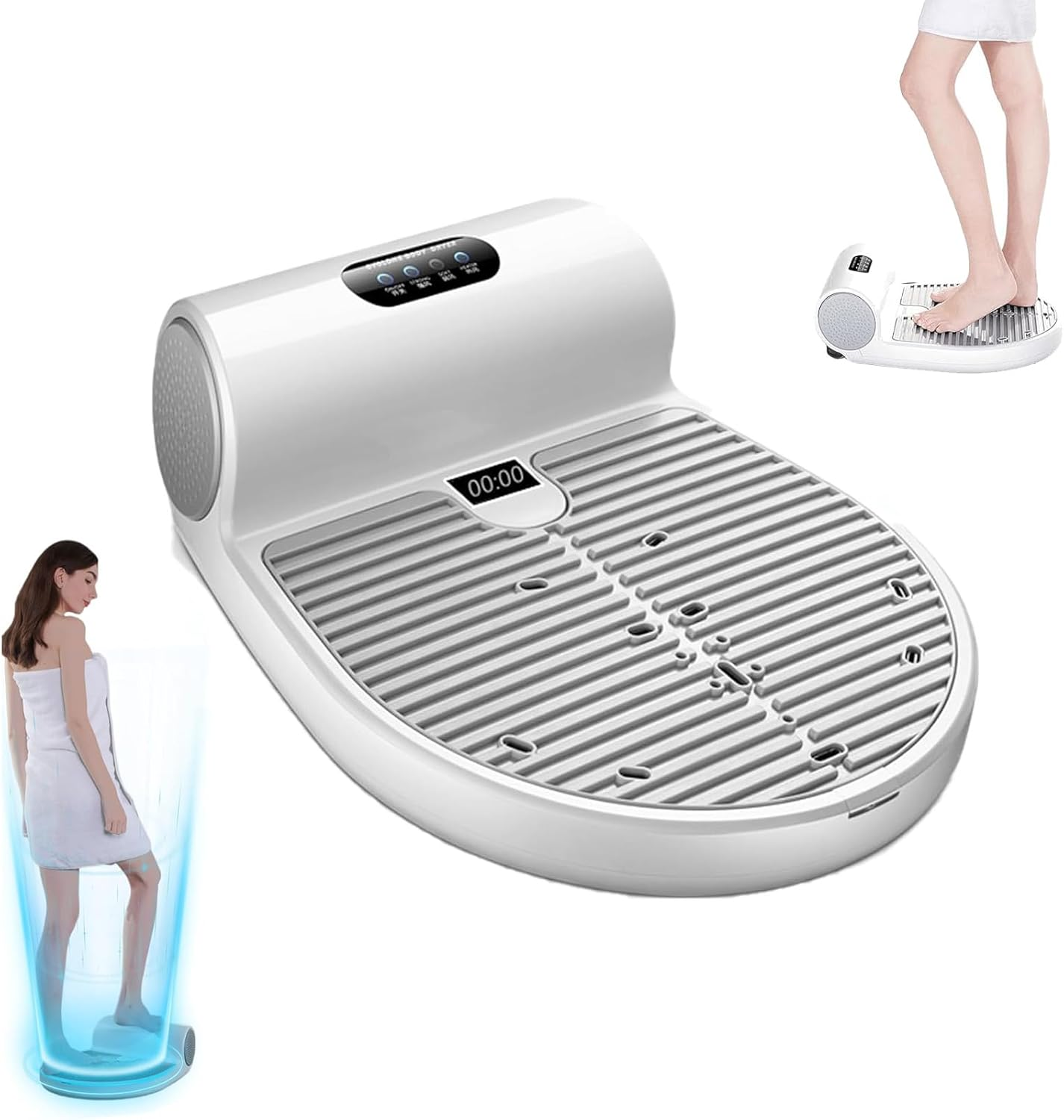 Body Refresher Machine, Body Refresher Cooling Machine, Full Bodys Dryer for after Shower, Touch in Control Bodies Heater Blow Dryer, Waterproof Non-Slip, Adjustable Speed (With Scale) image number 1