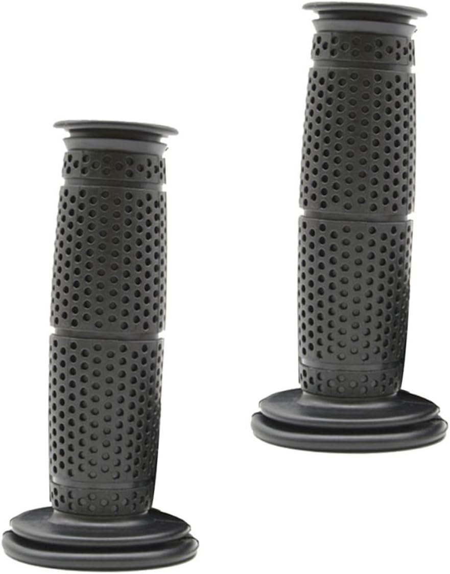 SUPVOX Classic Motorbike Accessories Motorcycle Rubber Grips Vintage Handlebar Tape Easy Installation for Riding Lovers image number 3