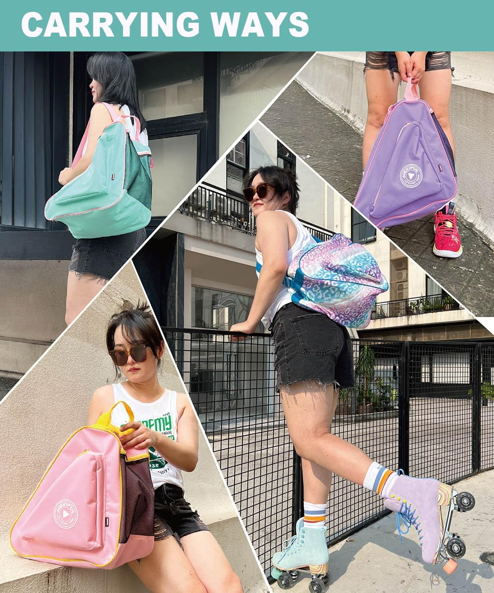 Skate Bag for Ice, Inline - Apricot/Yellow 016 image number 6