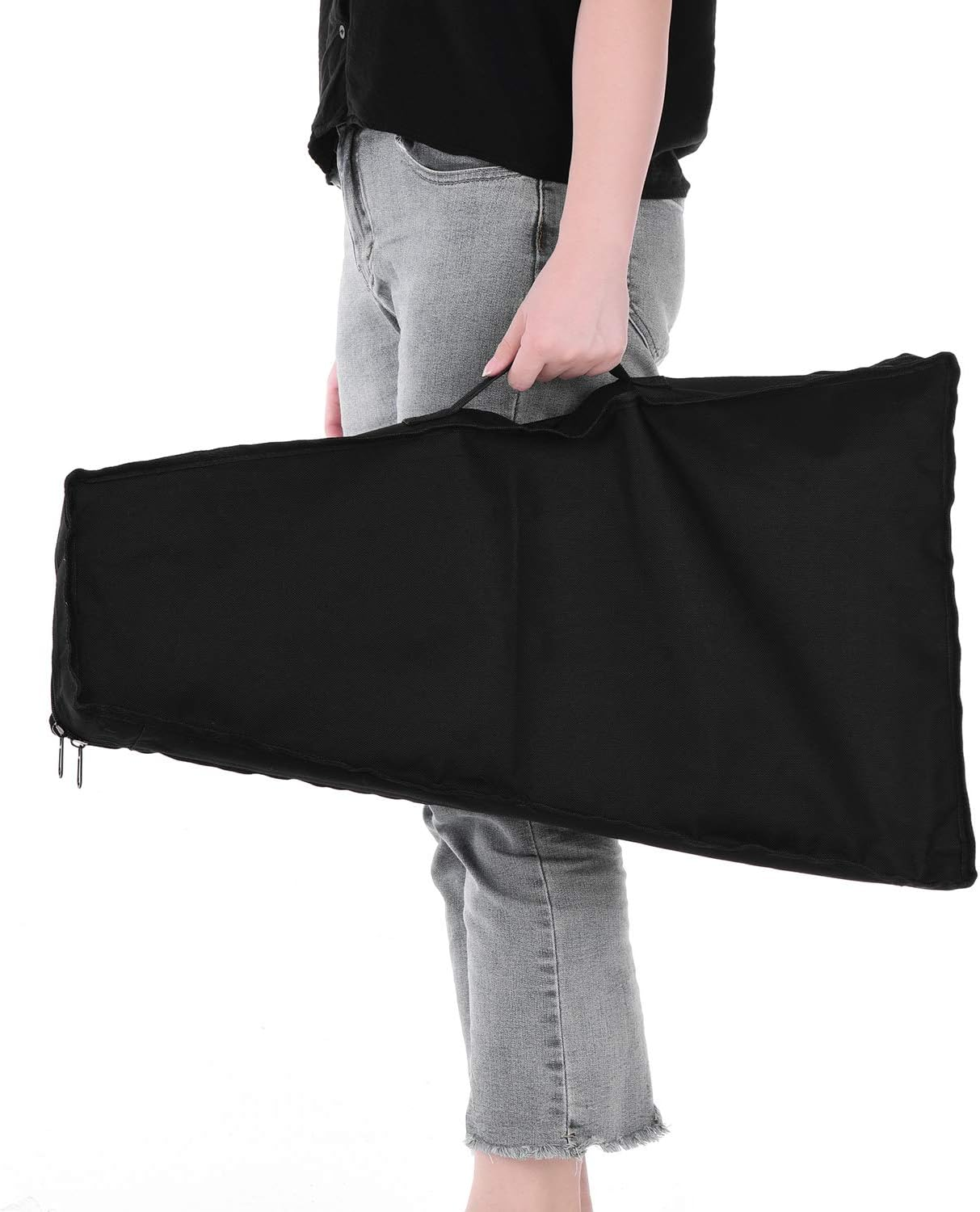 Mingzhe 32-Note Xylophone Educational Glockenspiel Wooden Base Solid Aluminum Bars with Mallets Percussion Musical Instrument with Carrying Bag for Children Adults