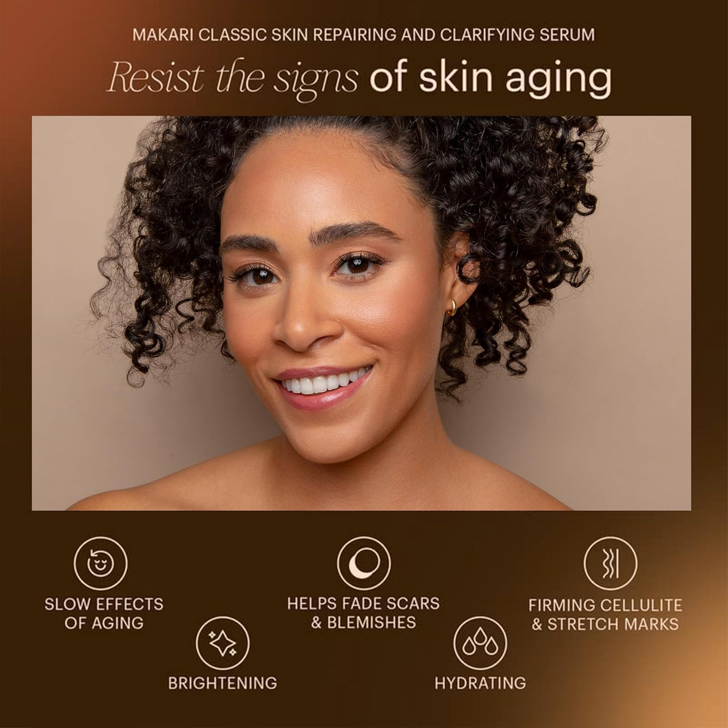 Makari Skin Repairing and Clarifying Face Serum - Skin Care for Extra Collagen Boost - Improves Skin Texture and Tone - Controls Breakouts - 1.35 Oz image number 1