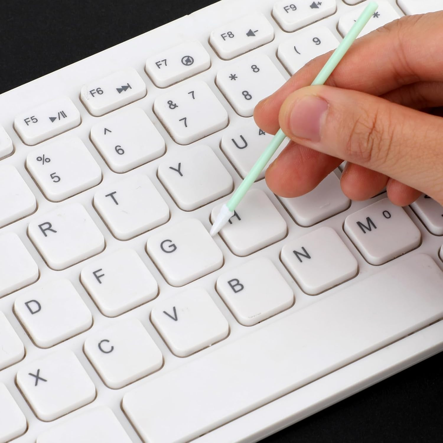 Simarro 200 Pcs Foam Swab Cleaning Swab Foam Tips, for Inkjet Printer, Print Head, Painting, Crafts, Camera, Optical Lens, Optical Equipment image number 3