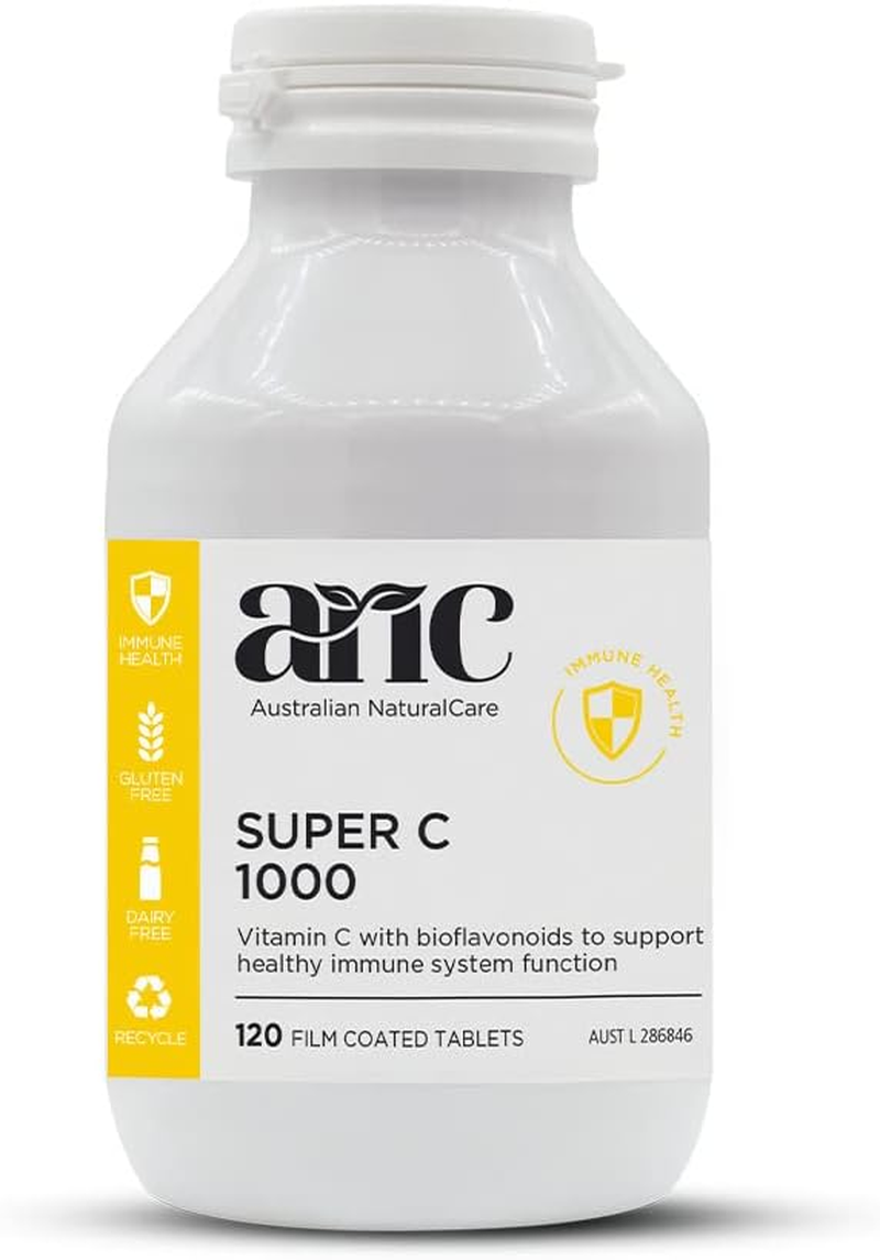 Australian Naturalcare - Super C 1000 120 Tabs image number 1