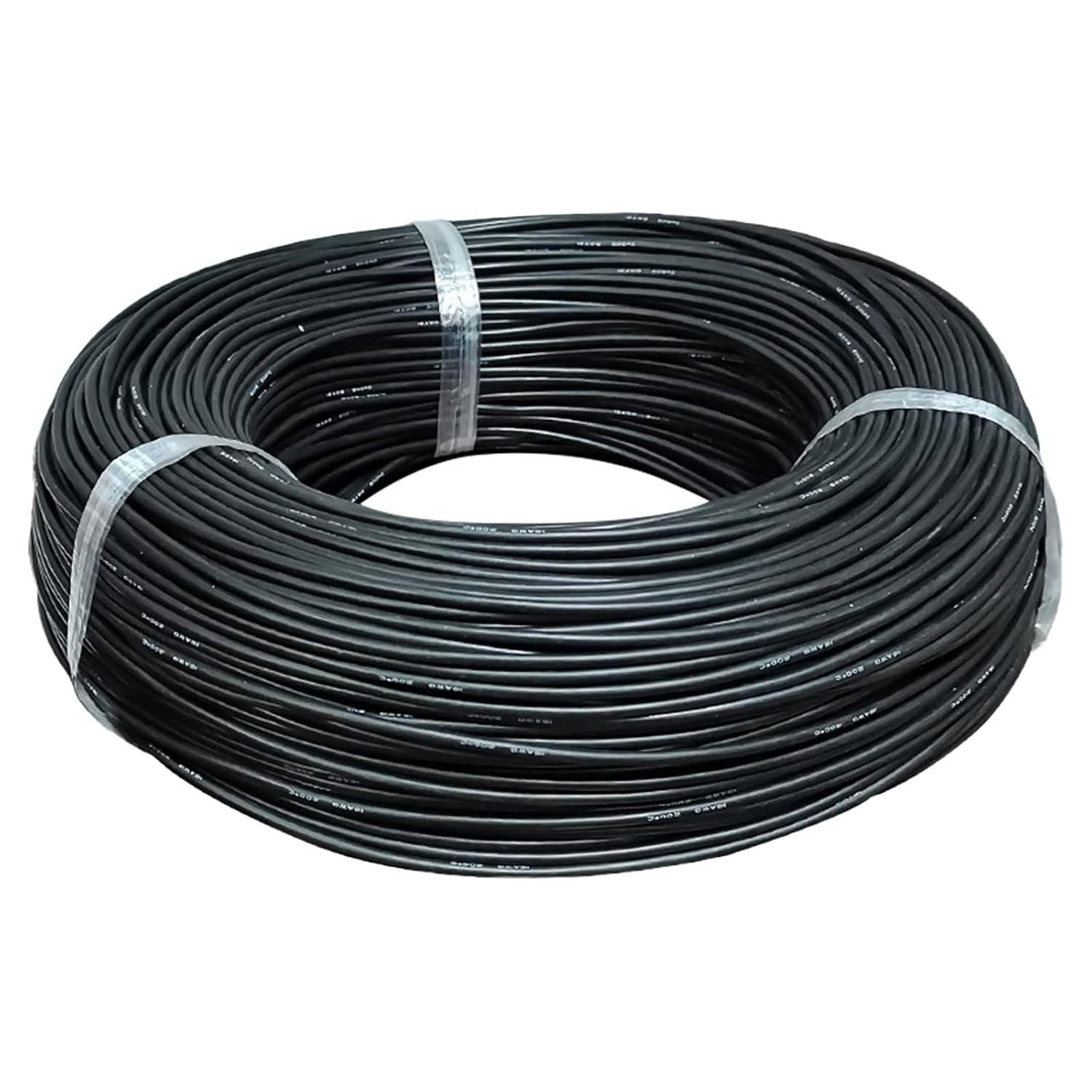 Acbbmns 14AWG Gauge Wire, 10M (32.8Ft) Silicone Cable - Black Flexible Tinned Copper Stranded