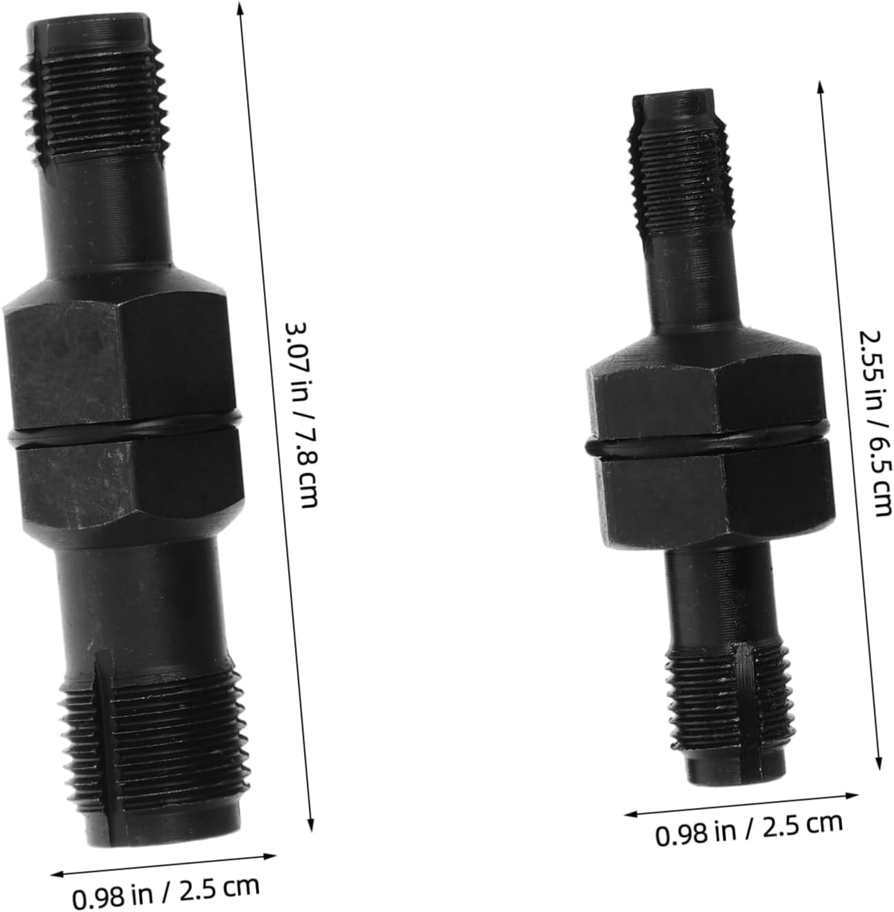 HAPINARY 2Pcs Spark Plug Repair Tool Thread Cleaning for Automotive Maintenance Plug Restoration Device