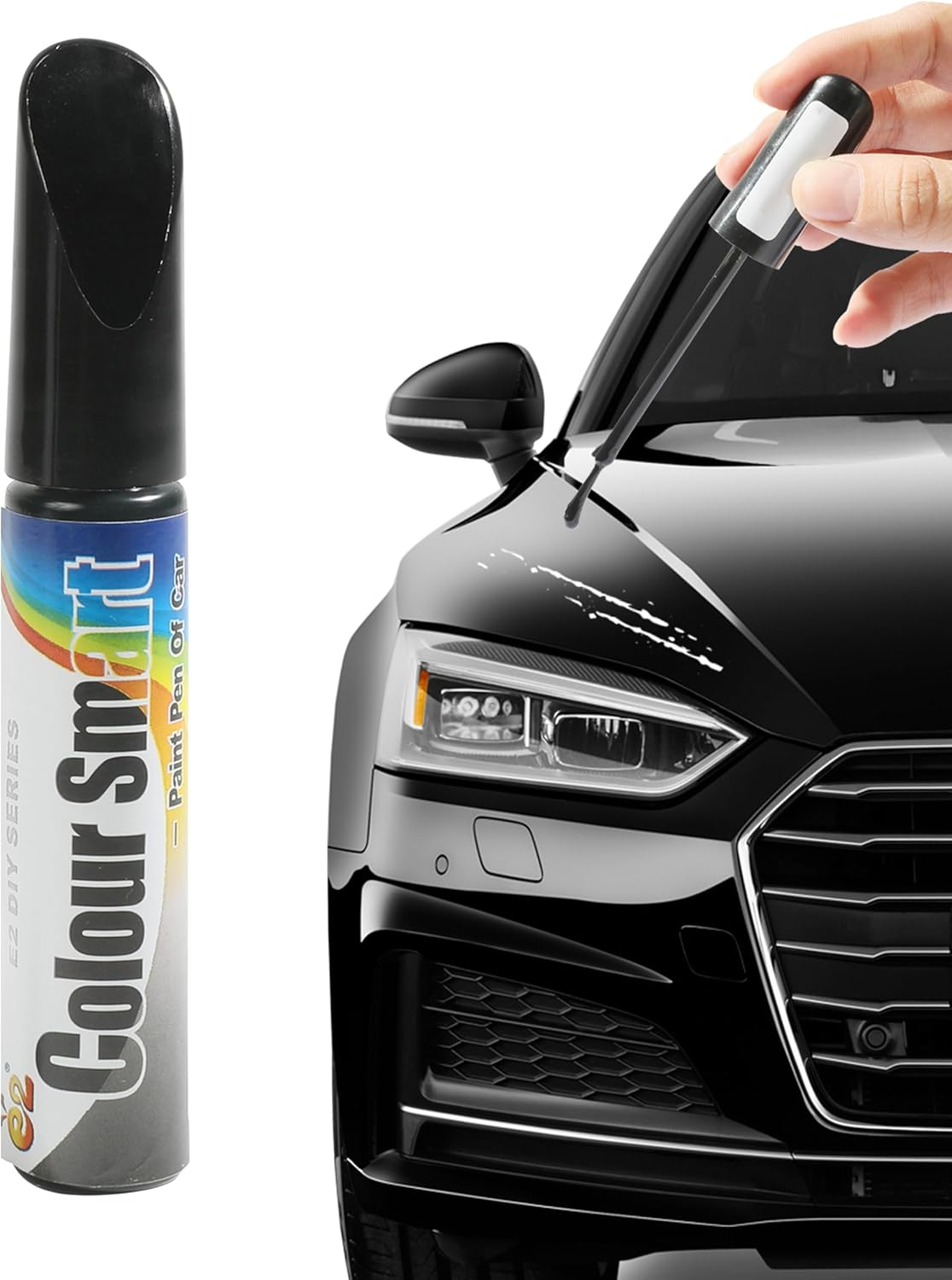 Car Scratch Repair,Scratch Remover for Vehicles,Car Remover Scratch Paint Pen Car Touch up Paint Fill Paint Pen,Car Accessories Touch-Up Pen Car Scratch Remover for Deep Scratches (Silver)
