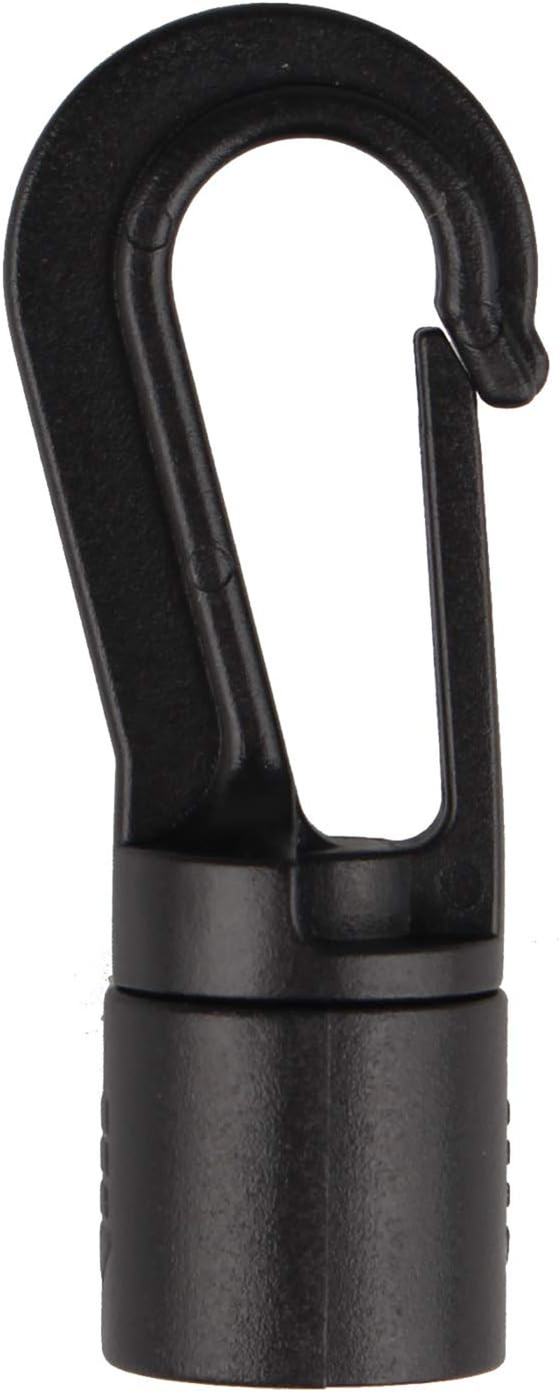 Futheda 20PCS 8Mm Shock Cord End Hook for Boat Kayak Canoe - Bungee Cord Hanging Terminal Ends - Plastic Lashing Hooks for DIY Elastic Stretch Cords 1/4 Inch image number 6