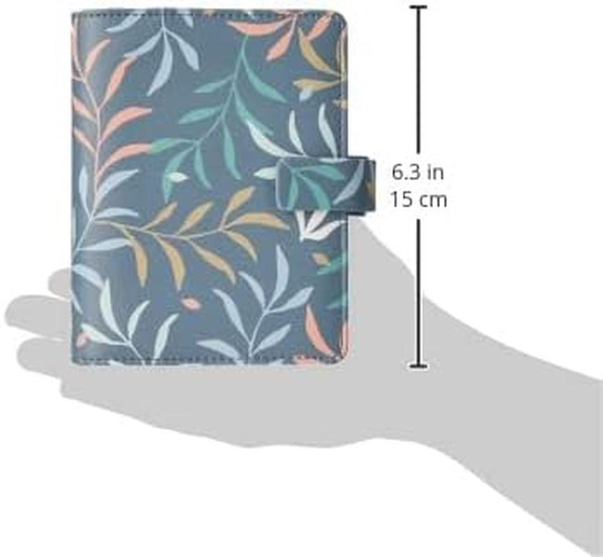 Filofax - Botanical Organiser 2023 - Pocket - Blue - Green image number 3