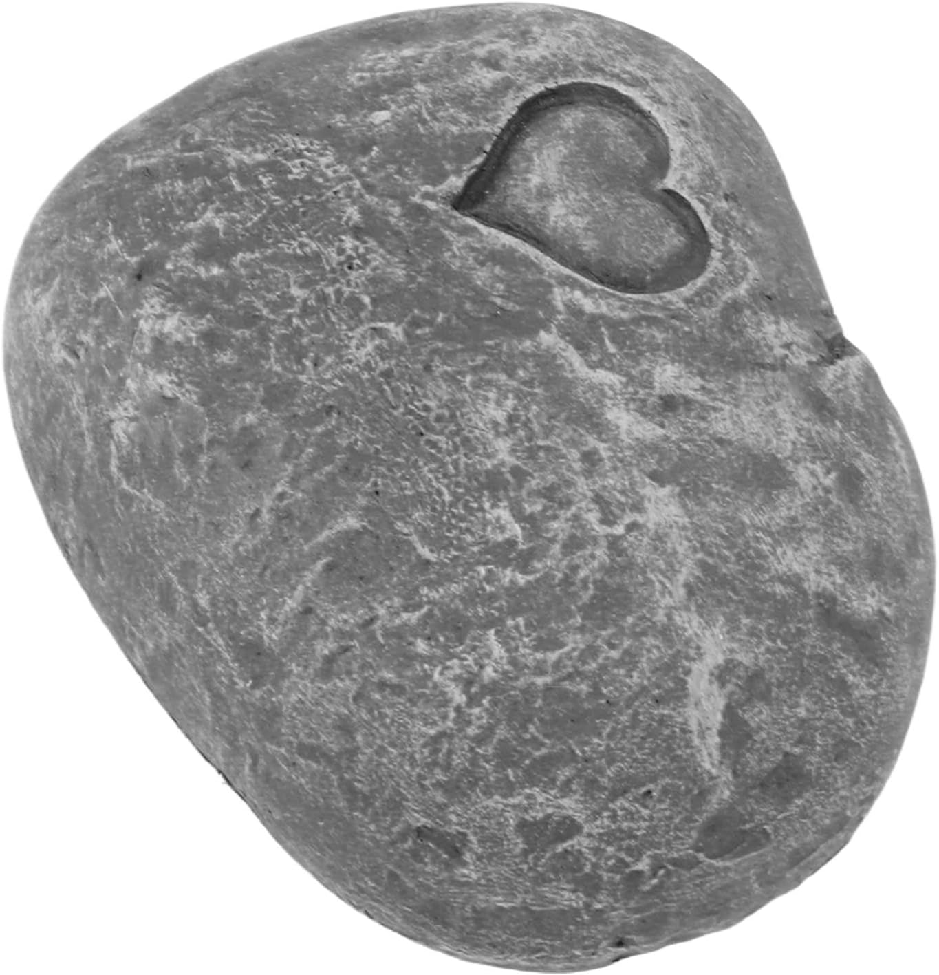 RASTKY Customizable Pet Memorial Stone, Engraving Resin Cat Grave Marker for Outdoor Garden, Weatherproof And, Default, Love Stone Grey image number 4