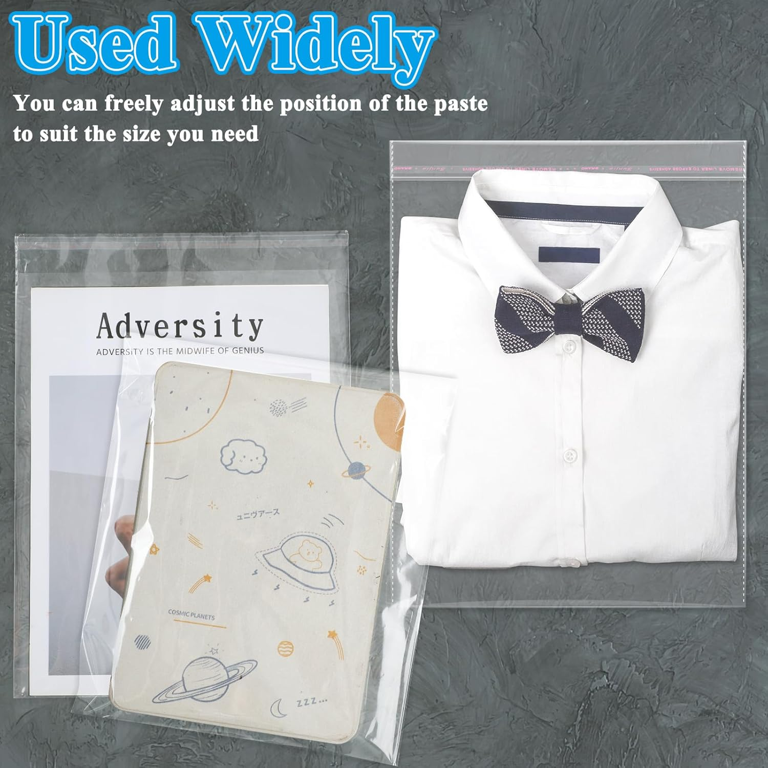 80 Pcs Magazine Protectors for Collectors Clear Plastic Magazine Sleeves 9.25 X 11.42 Inch Comic Book Size Cellophane Bags Resealable Protective Storage Display for Guides Documents Photos image number 5