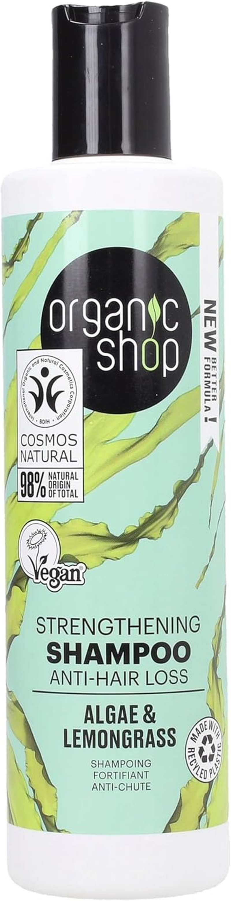 Organic Shop Hair Shampoo Blue Lagoon 280Ml image number 4