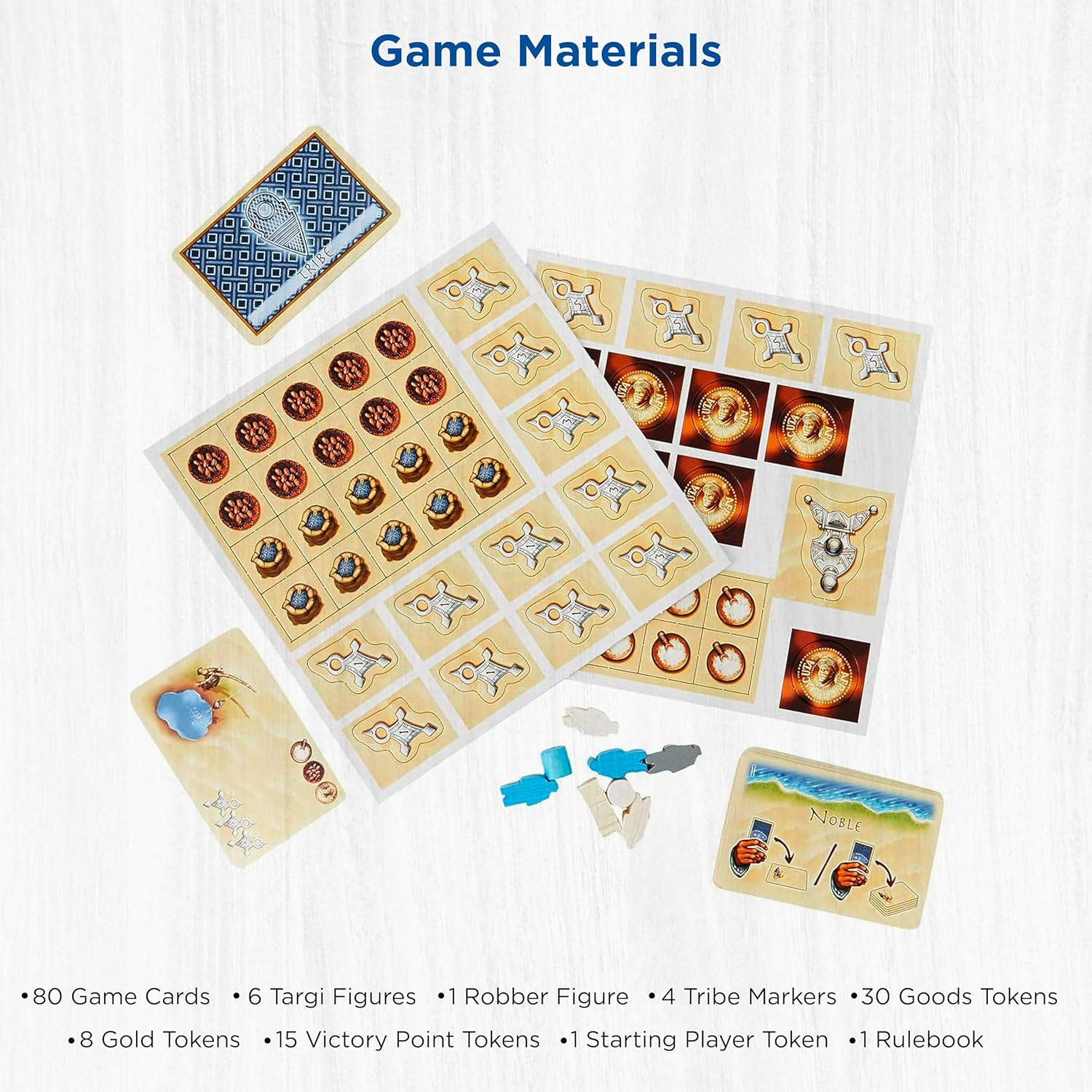 Thames & Kosmos | Targi | Two Player Game | Strategy Board Game | Golden Geek Award Nominee | Kennerspiel Des Jahres Award Finalist image number 2