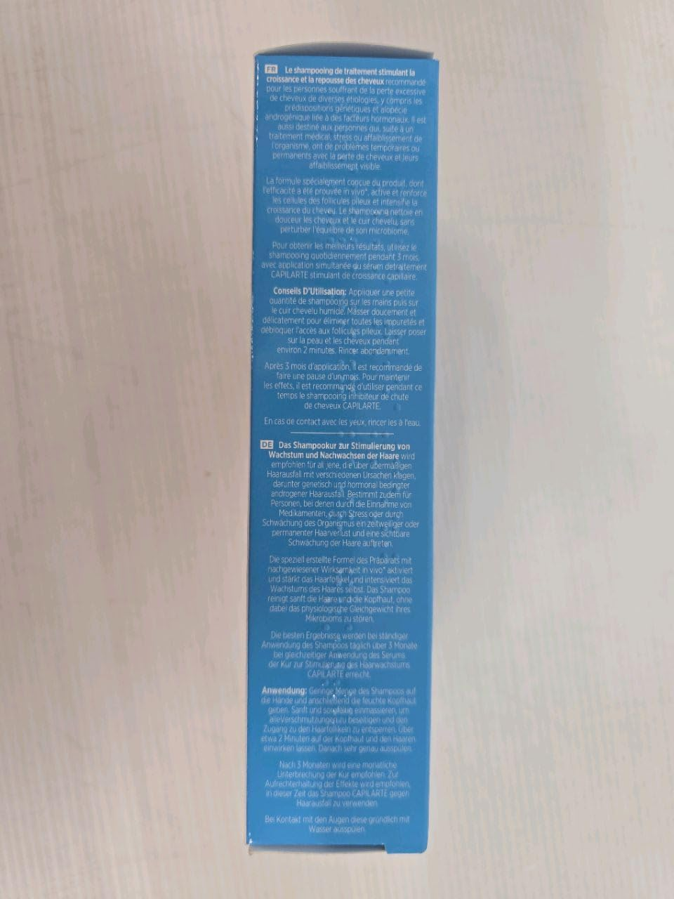 Dermedic Capilarte Hair Shampoo 4.5 X 4.5 X 16 Cm 300 Ml image number 3