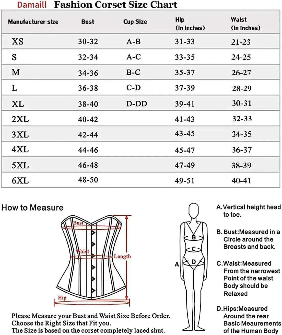Women'S White Corset Top with Plastic Boning for Parties & Cosplay | 90% Polyester 10% Spandex | Waist 24-29 Inch (60-71 Cm)-Damaill image number 1