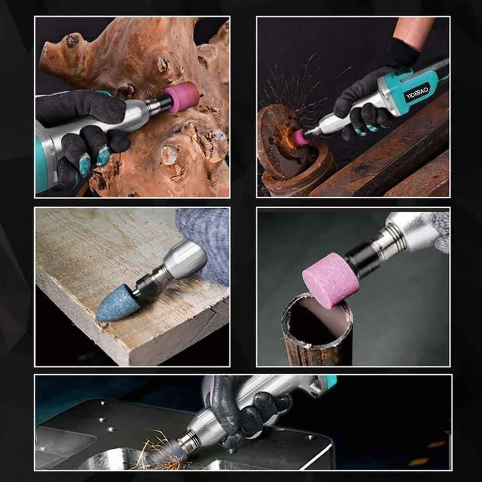 Leona Co Brushless Long Nose Die Grinder 6MM Straight Grinding for Makita 18V Battery Multifunction Tool image number 3