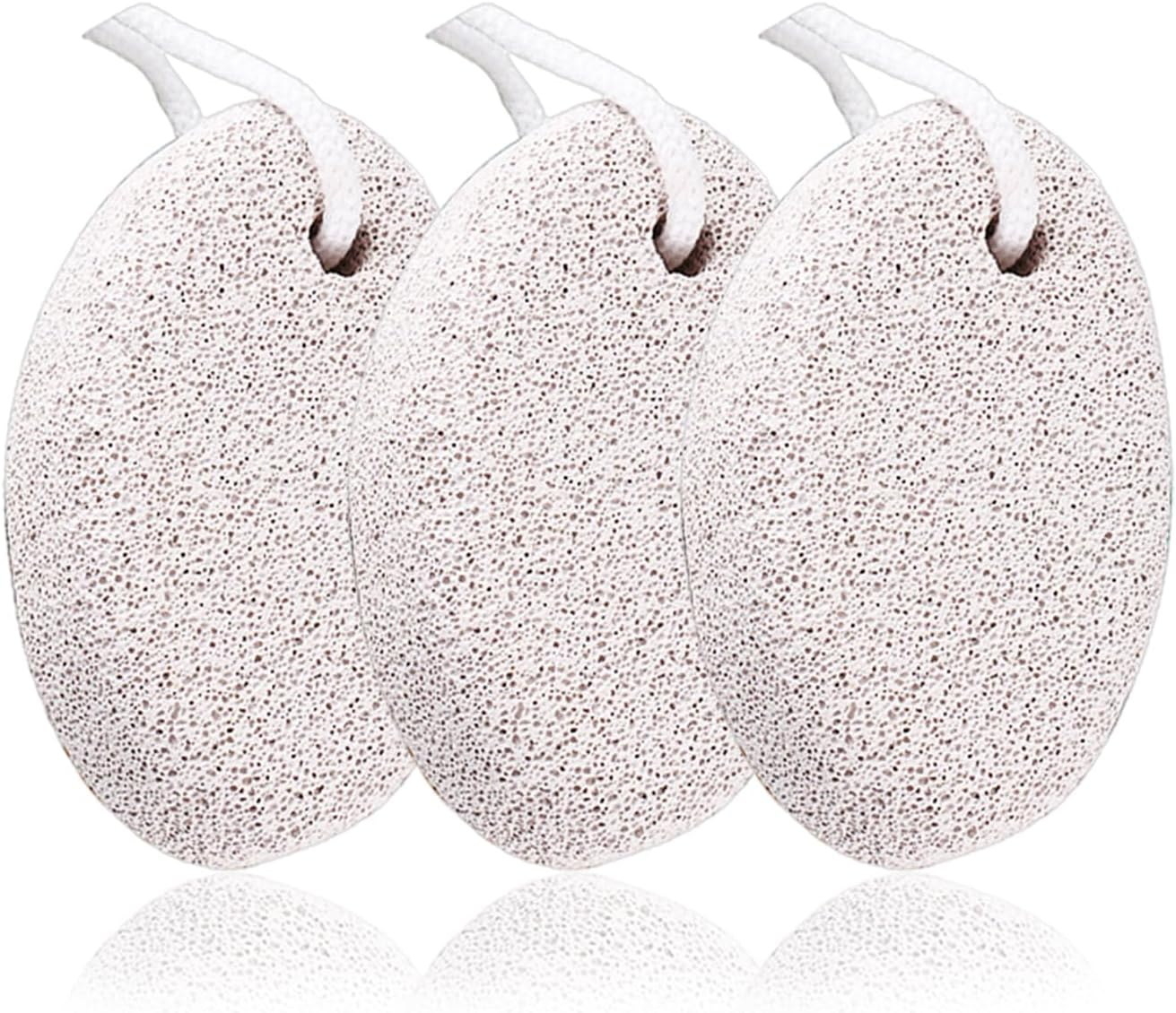 Pack of 3 Pumice Stone Foot Care, Pumice Stone Callus Remover Callus Remover Foot Stone Natural Pumice Stone for Calluses and Skin Hardening Removal image number 6