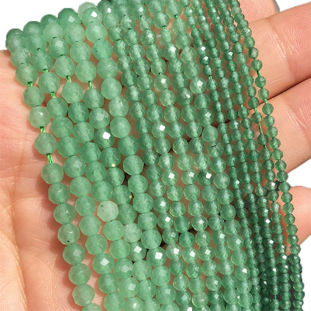 Faceted Natural Stone Beads Waist Seed Beads for DIY Jewelry Making Bracelet image number 4