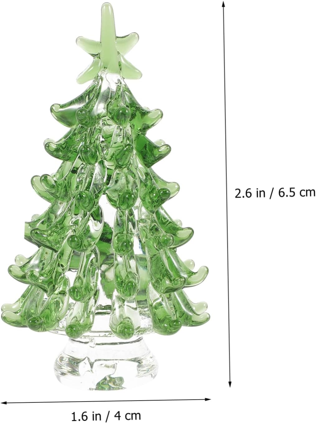 Mini Crystal Christmas Trees Festival Desktop Decoration Christmas Tree Ornaments Party Decor Home Table Decor Xmas Supplies image number 1