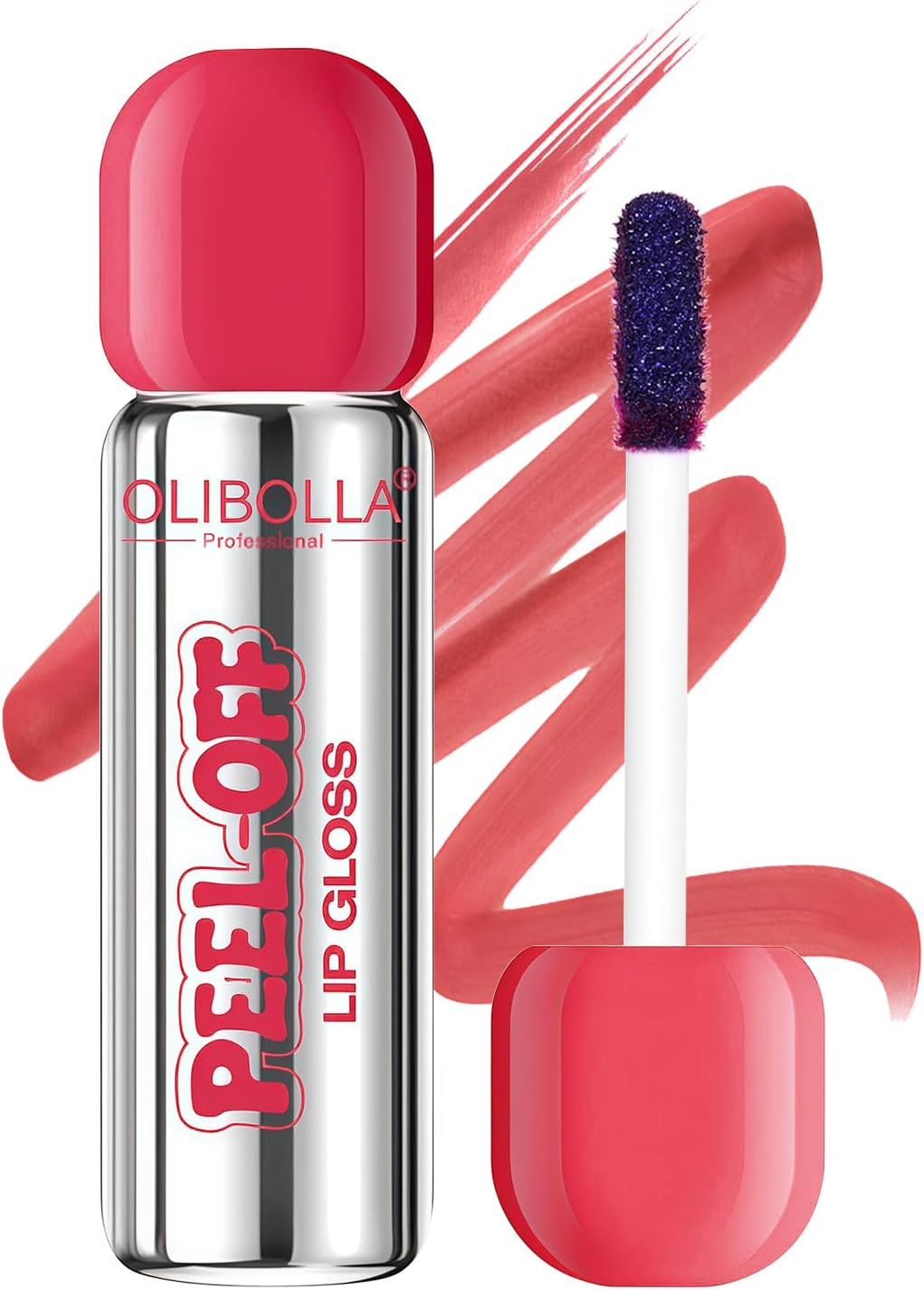 YBUETE Peel off Lip Liner Stain, Long Lasting Waterproof Peel off Tattoo, Quick Wipe off Peel off Lip Gloss, Highly Pigmented Matte Finish Lip Stain, on All Day Non-Stick Cup Magic Lip Color Tint