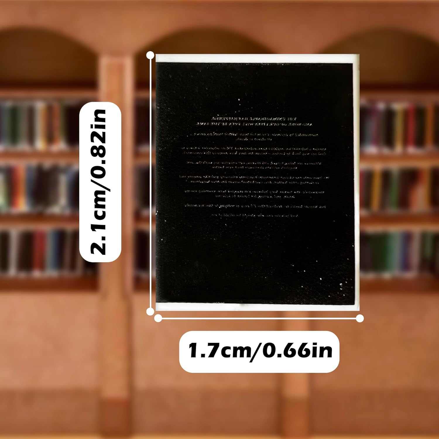 200 PCS Book Miniatures Set, Mini Books for Anxiety Bookshelf, Dollhouse Decor, DIY Crafting, Accessories Mini Miniatures Books image number 4