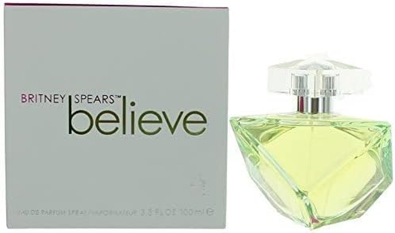 Britney Spears Believe by Britney Spears for Women. Eau De Parfum Spray, 3.4. image number 1