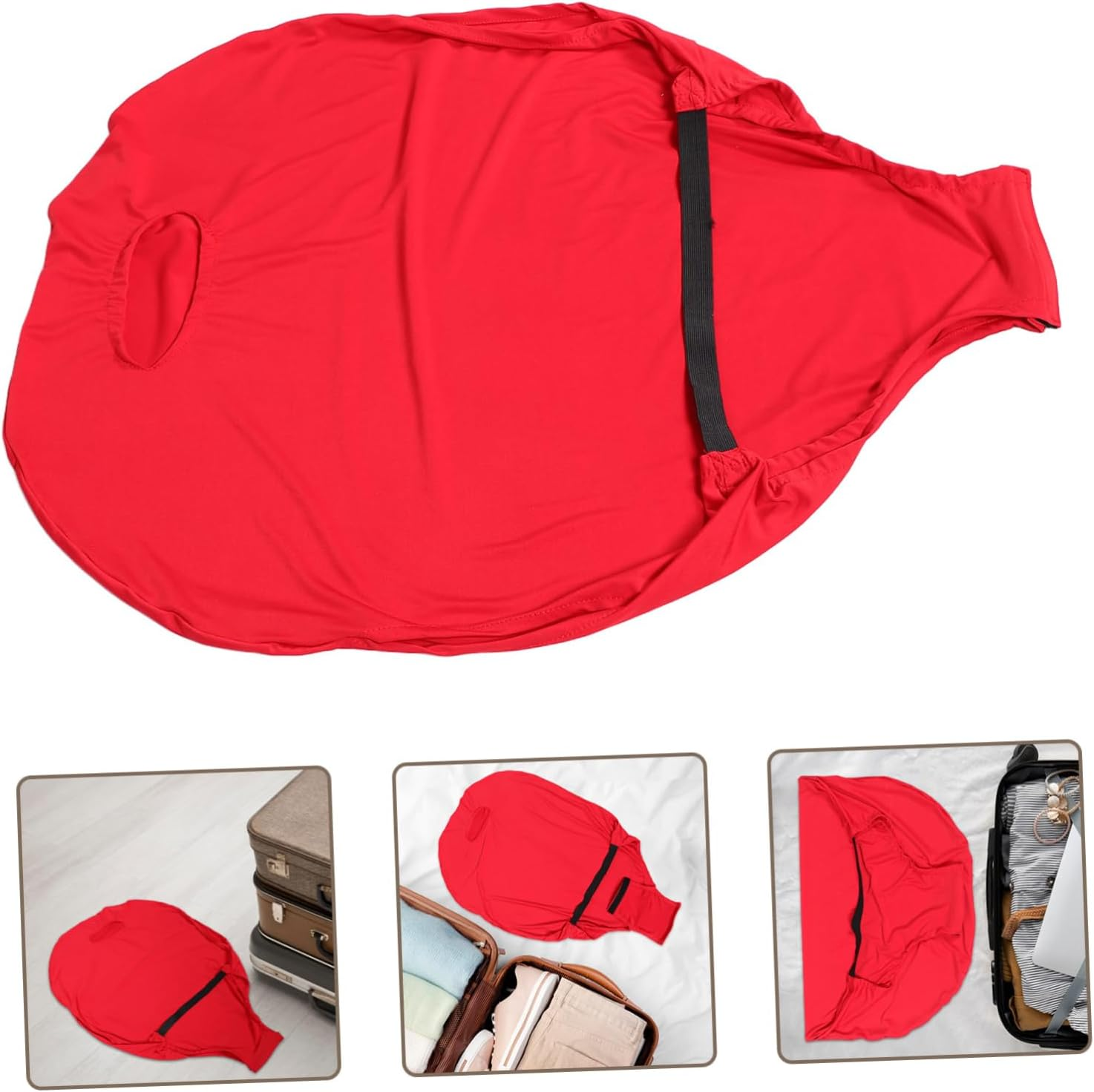 FOYTOKI Travel Suitcase Cover Elastic Luggage Protector Wrap for Suitcases Dust Cover for Travel Accessories image number 2