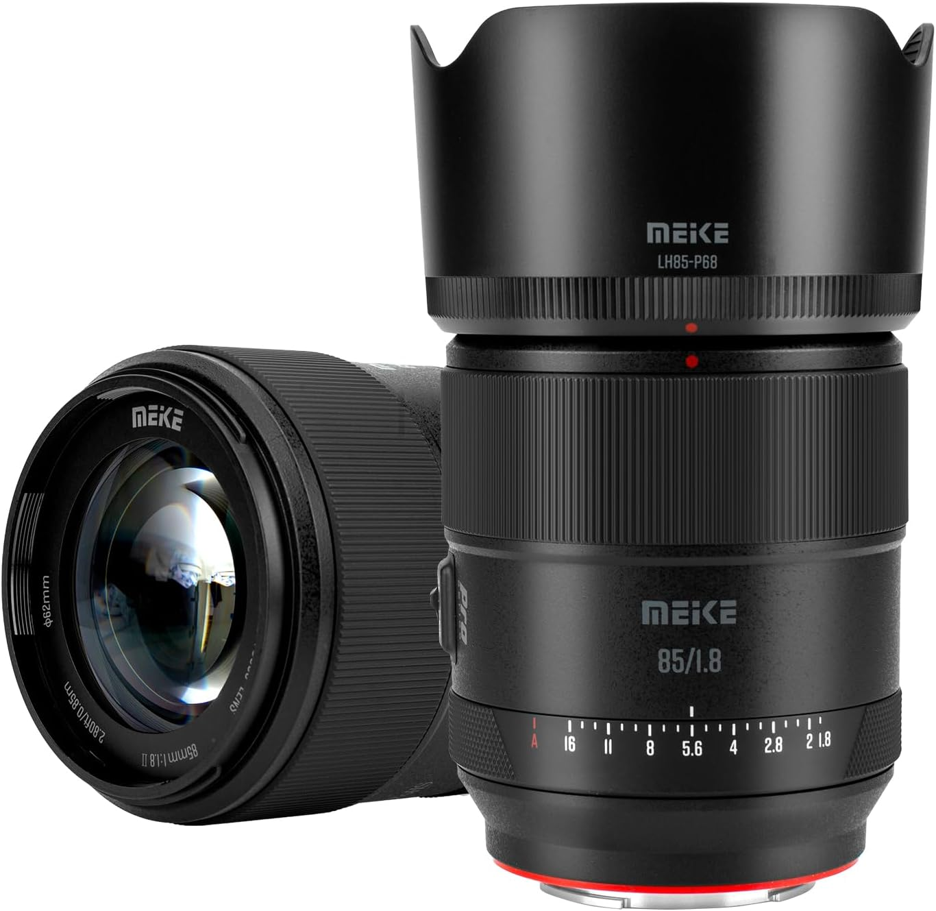 Meike 85Mm F1.8 Pro II Full Frame STM Auto Focus Medium Telephoto Lens High Resolution 8K Fixed Prime Portrait Lenses for Sony E Mount Mirrorless Cameras A9 A7II A7RII A7 A7R3 A7R4 A7IV A7C A7SIII image number 3